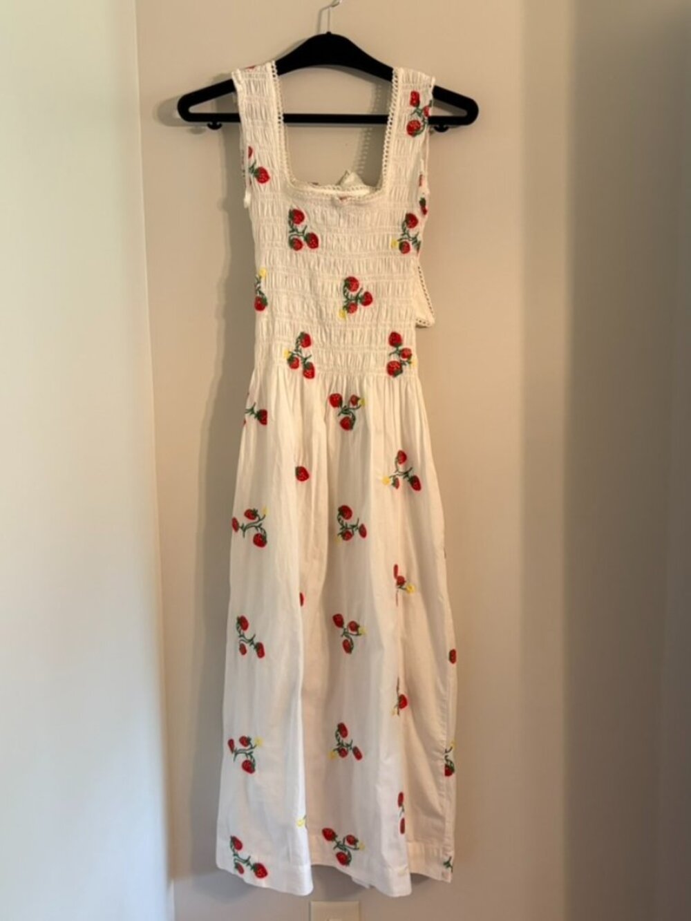 NWT Damson Madder Strawberry Midi Dress